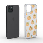 Pumpkin Picnic Clear Phone Case