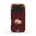 Vintage Harvest Tough Phone Case Burgundy