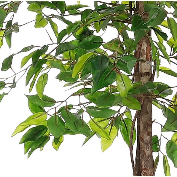 Ficus Kunstplant in Bloempot H150 x Ø50 cm Groen 