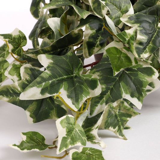 Hedera Kunstplant in Bloempot Stan H45 x Ø25 cm Groen Bont