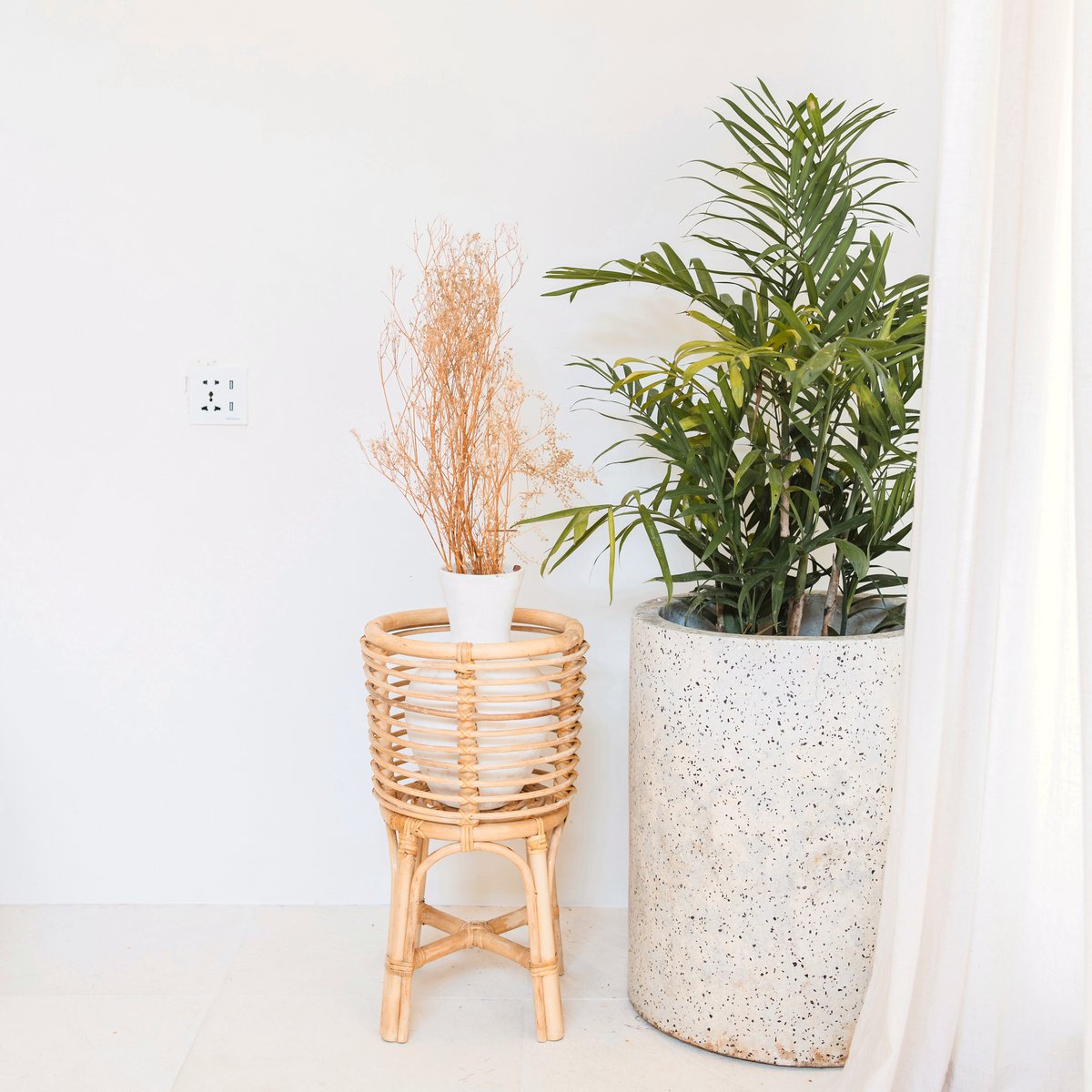 Zen BOHO Plantenstandaard Rond