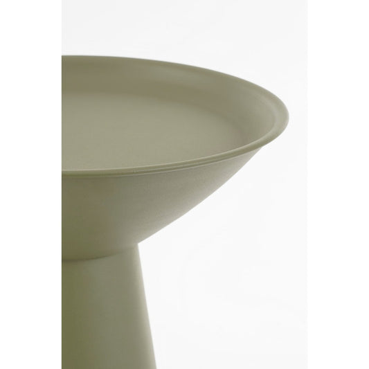 Meiko Bijzettafel - H55 x Ø28 cm FSC 100% Metaal Groen