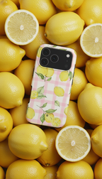 Lemon Phone Case Pink