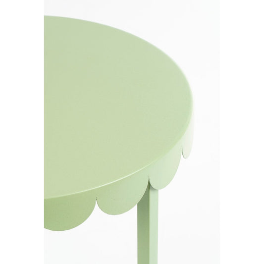 Daisy Bijzettafel Set van 2 H51 x Ø40 cm Metaal Mintgroen
