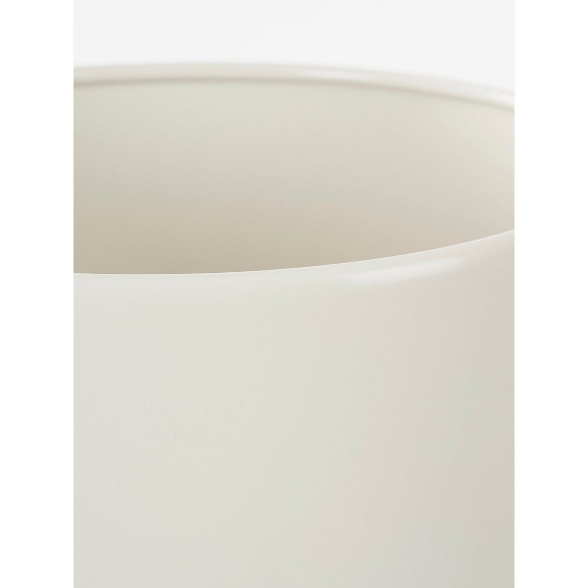 Leaf Bloempot op Standaard Set van 3 Wit