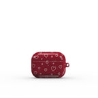 Hearts Pattern Airpods Case