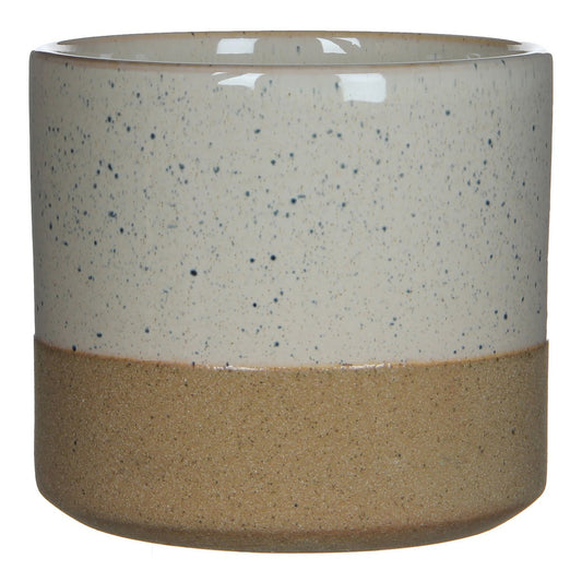 Azurra Bloempot half wit H17 x Ø18 cm