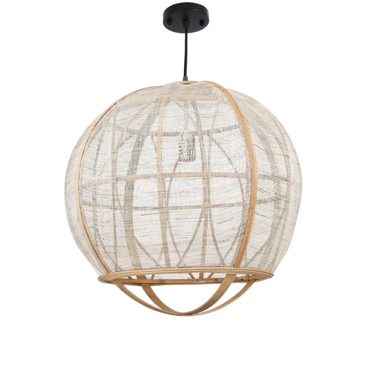Sereni Hanglamp Rond Beige