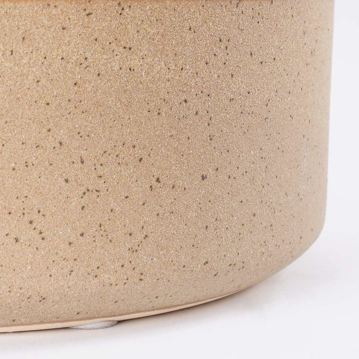 Azurra half Crème  Bloempot H18 x Ø21 cm Crème