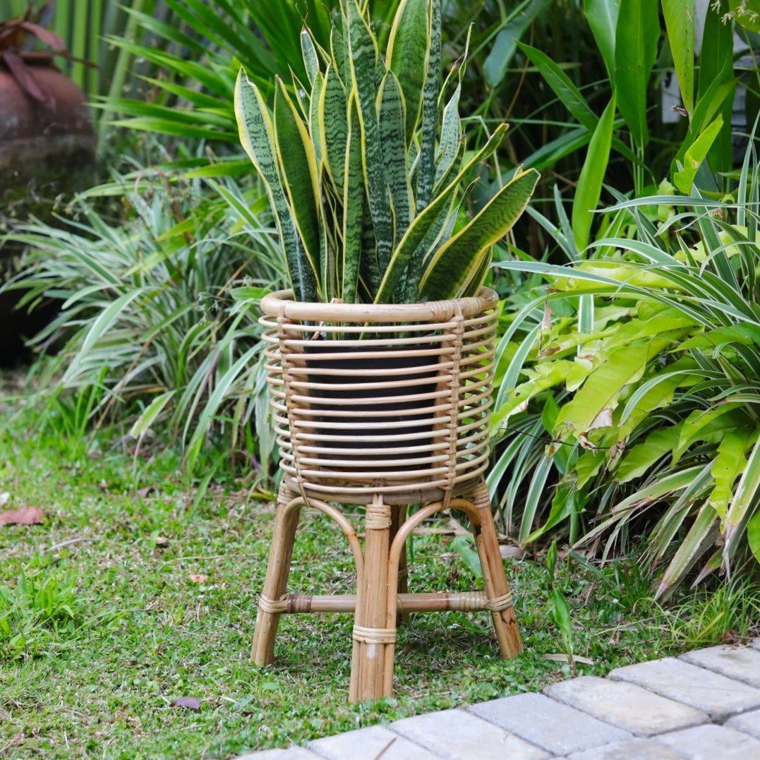 Zen BOHO Plantenstandaard Rond