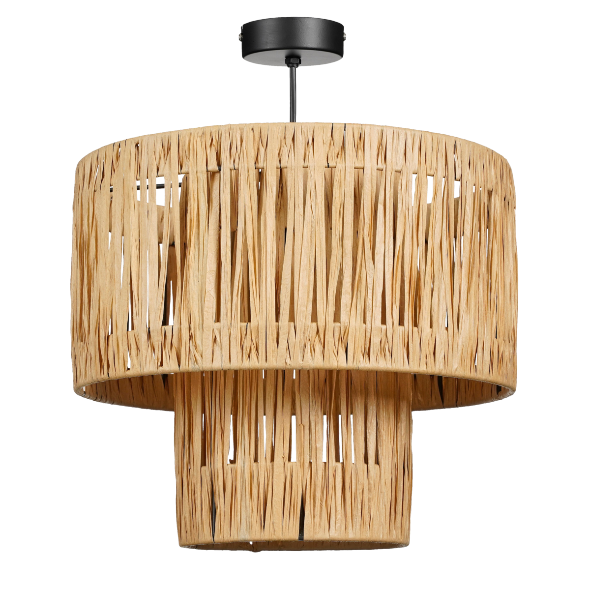 Altair Hanglamp Raffia Lichtbruin