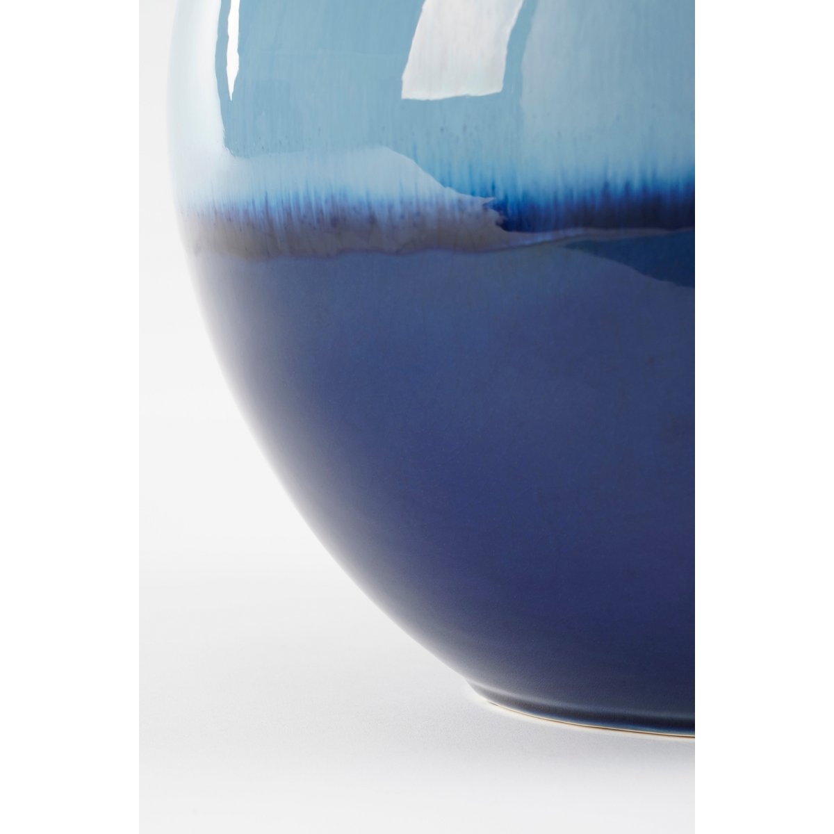 Bolla Vaas H42 x Ø29 cm Keramiek Blauw
