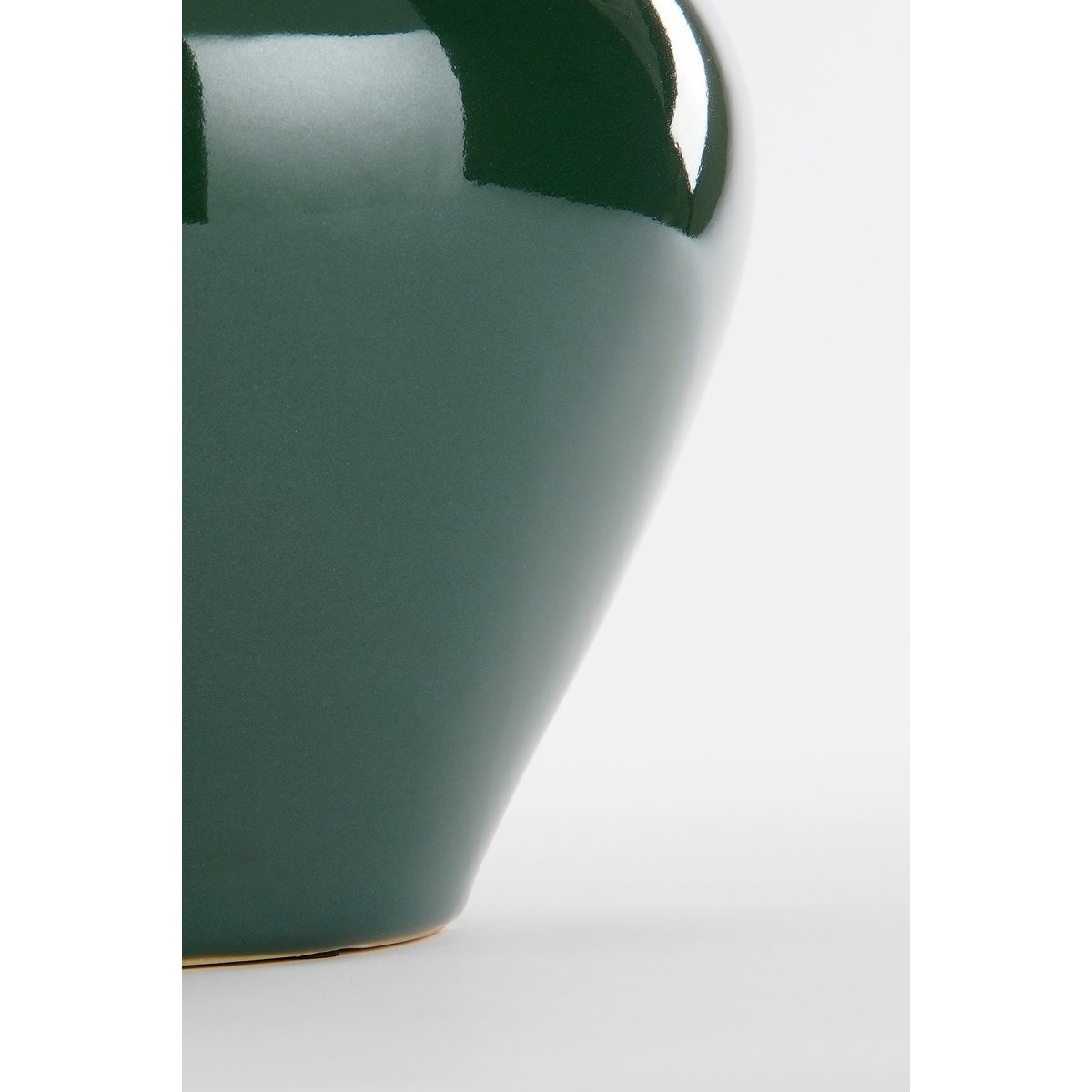 Sage Keramieken Vaas met Handvatten Donkergroen H33 x Ø26 cm