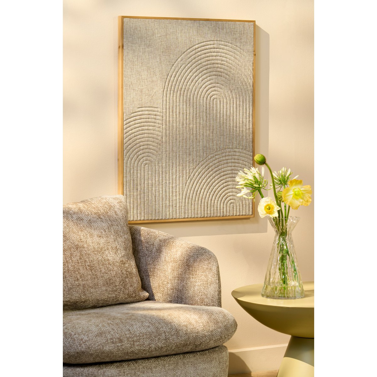 Misty Wanddecoratie L60 x B3 x H80 cm D1