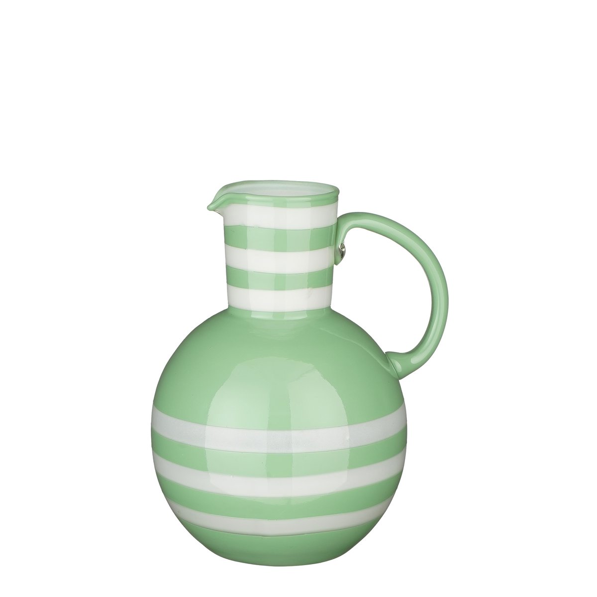 Vivid Vaas H21 x Ø18 cm Glas Groen