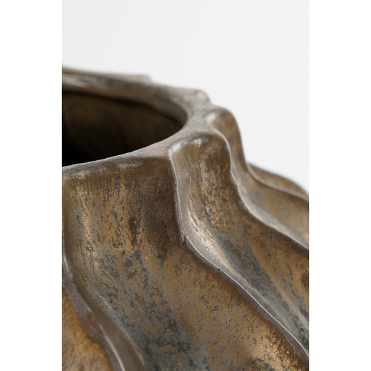 Victoria Vaas H35 x Ø33 cm Keramiek Brons