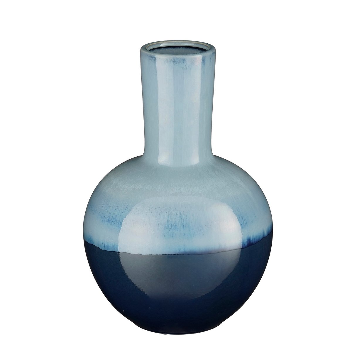 Bolla Vaas H42 x Ø29 cm Keramiek Blauw