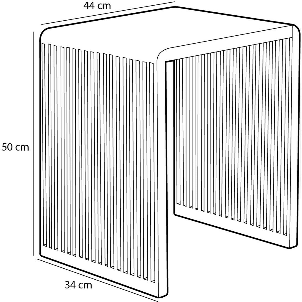 Yuno Bijzettafel set van 3 Bijzettafels