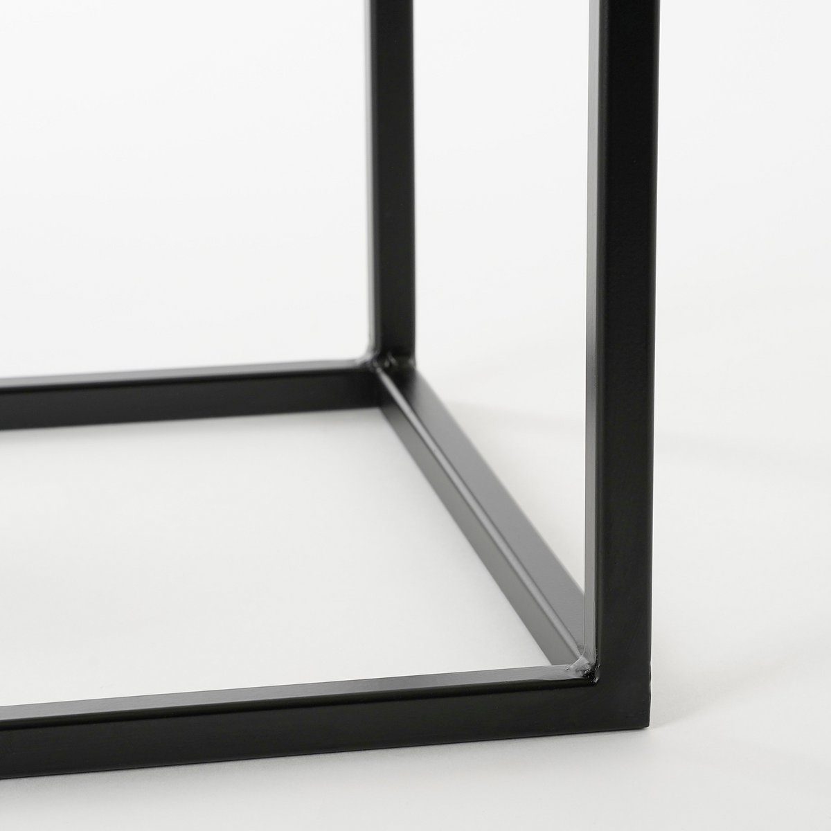 Noah Bijzettafel Set van 2 Zwart Hoog