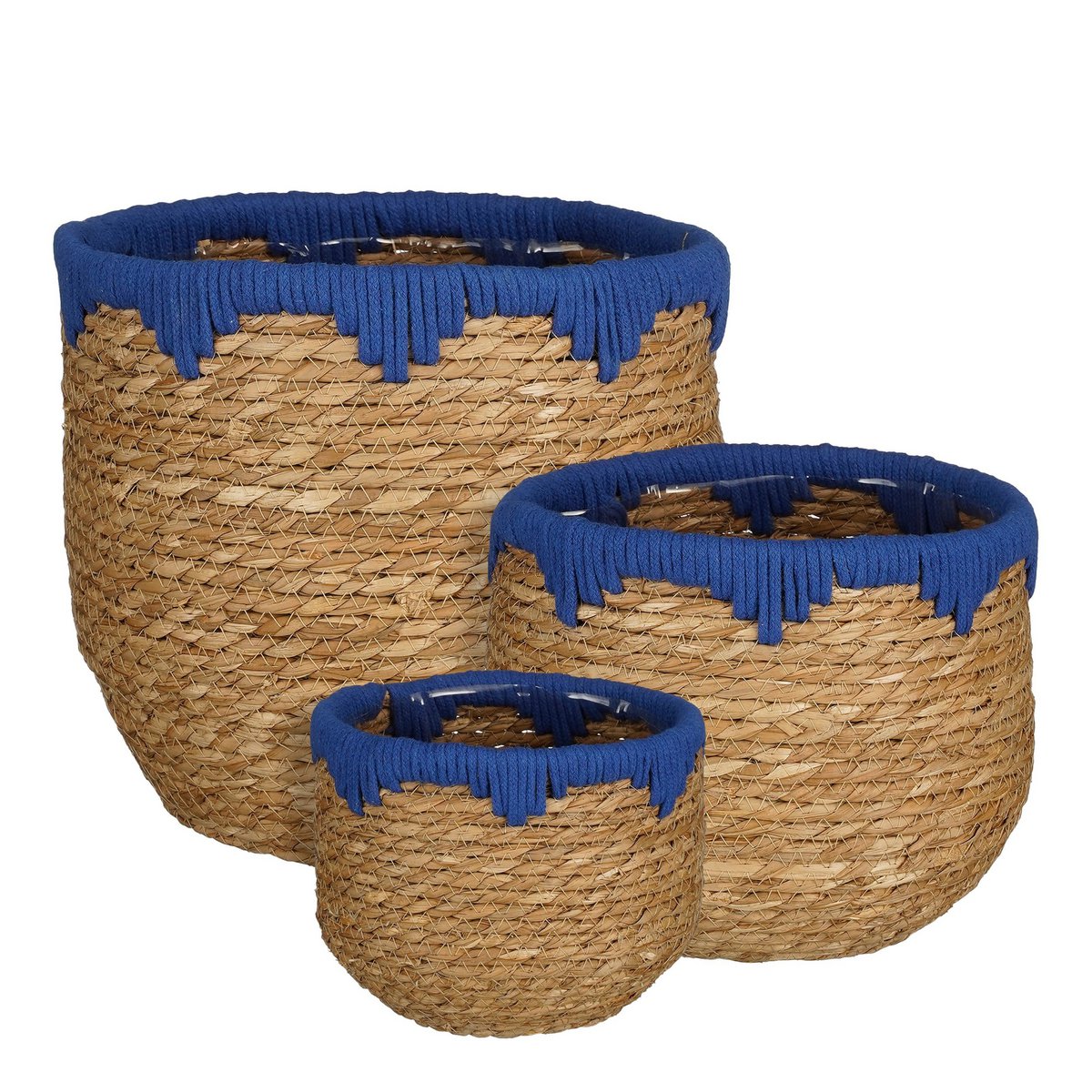 Nila Opbergmand | Plantenmand Blauw