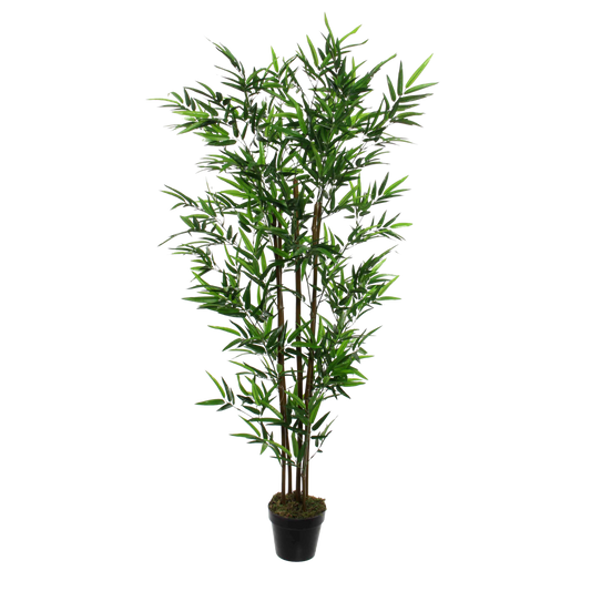 Bamboe Kunstplant H155 x Ø90 cm Groen