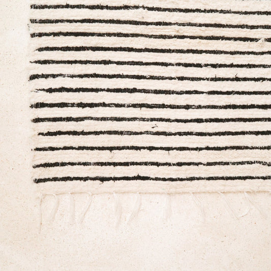 Tabee Klein katoenen vloerkleed handgeweven 70 x 50 cm