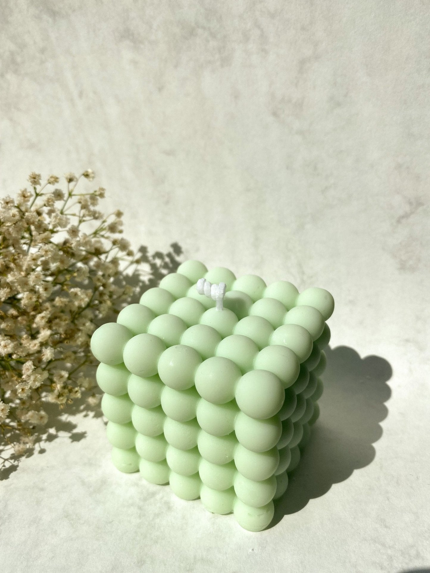 Luxe Bubbel Kaars Groen
