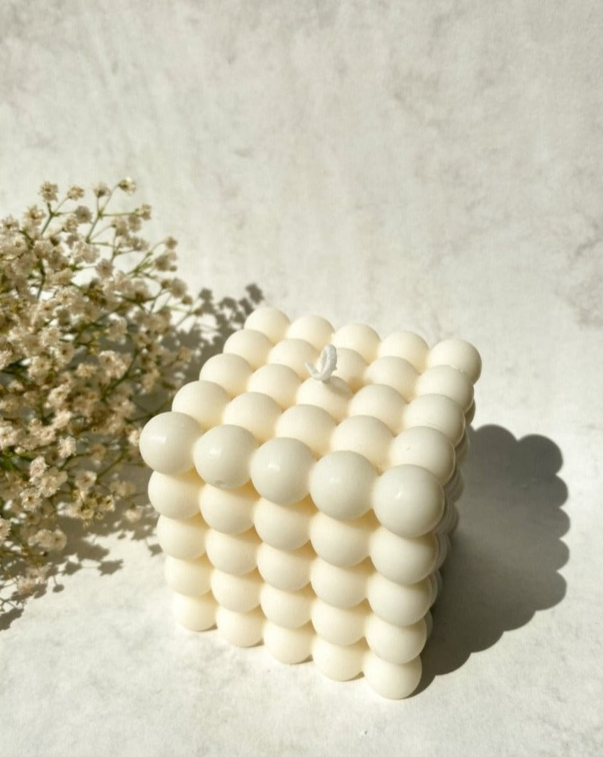 Luxe Bubbel Kaars Groen