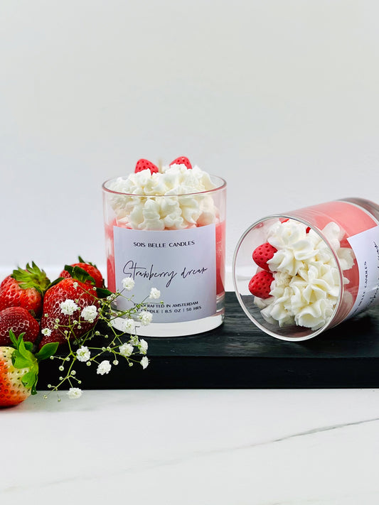 Geurkaars Strawberry Dream